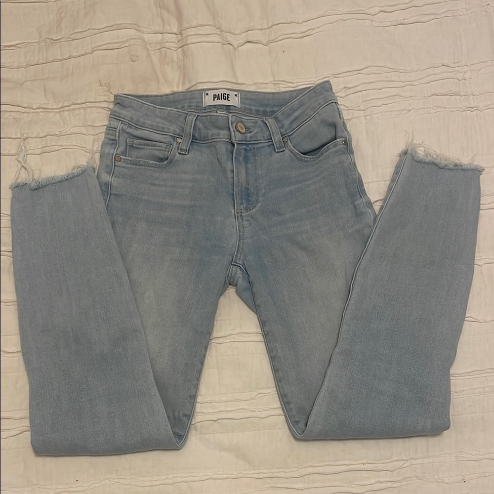 Paige Light Blue Women's Jeans